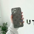 Brand phone case LV leather case for iphone 12 pro max 11 pro max xs max 7 8