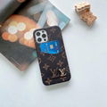 Brand phone case LV case with card for iphone 12 pro max 11 pro max xs max 7 8
