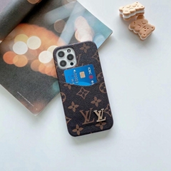 Brand phone case     ase with card for iphone 12 pro max 11 pro max xs max 7 8