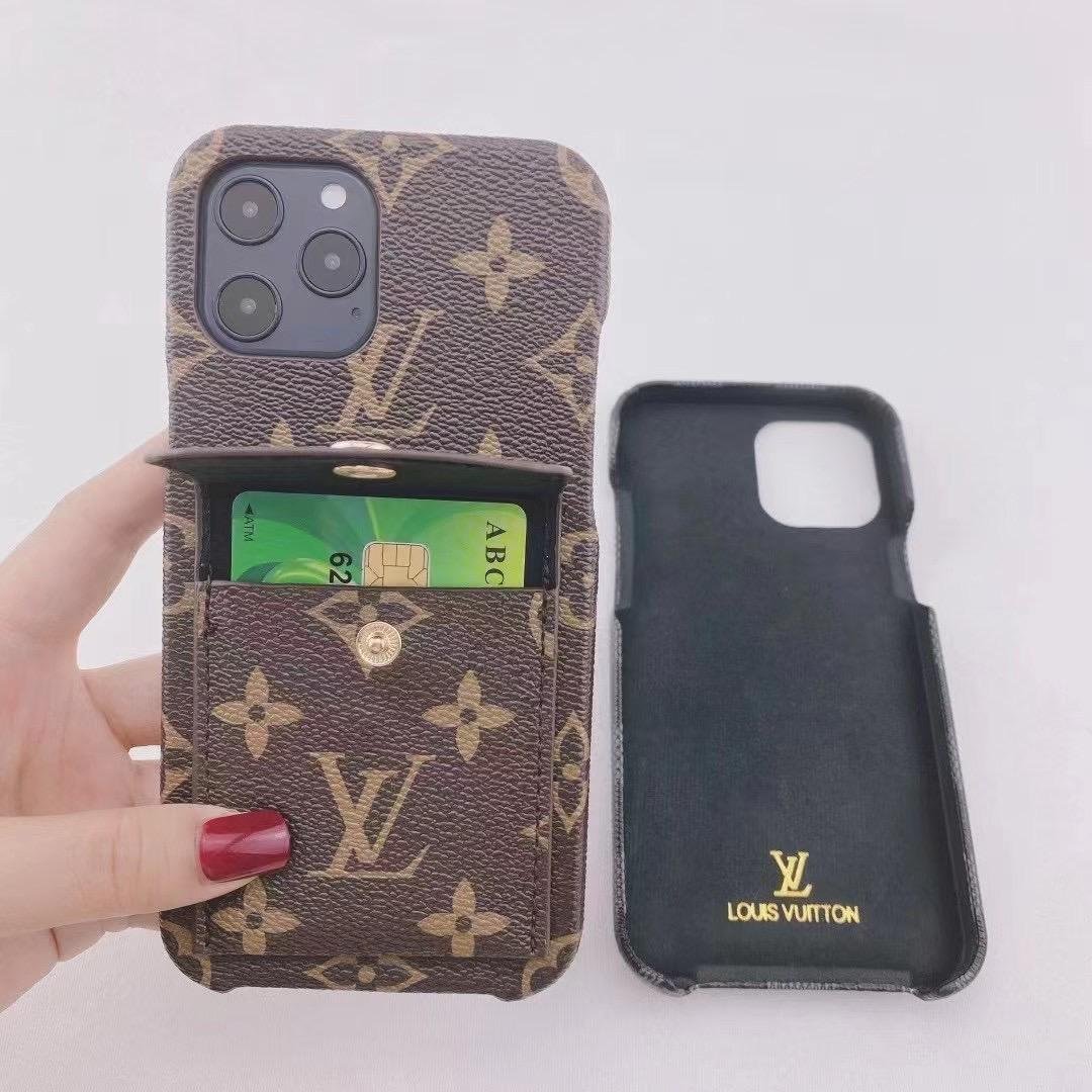 Wholesale lv phone case with bag for iphone 12 pro max 11 pro max xs max 7 8plus