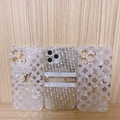 Wholesale Rabbit ears Clear LV phone case for iphone 12 pro max 11 pro max xs xr