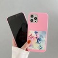 Louis Vuitton LV phone case with card holder for iphone 12 pro max 11 pro max xs