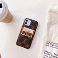 Louis Vuitton phone case with new logo card holder for iphone 13 pro max 12 pro 