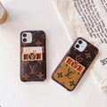 Louis Vuitton phone case with new logo card holder for iphone 13 pro max 12 pro 