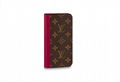 Louis Vuitton official website leather case for Apple series