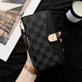 LV leather phone case can use all phone less than 6.7 inch cell phone case