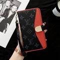 LV leather phone case can use all phone less than 6.7 inch cell phone case