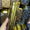 Louis Vuitton LV electroplate phone case Gold phone case for iphone 13 pro max 1