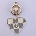 Louis Vuitton LV heart shaped Key chain Fashionable accessories