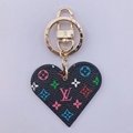 Louis Vuitton LV heart shaped Key chain Fashionable accessories
