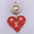 Louis Vuitton LV heart shaped Key chain Fashionable accessories