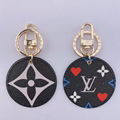 Louis Vuitton LV Round shape Key chain Fashionable accessories