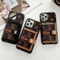 LV case with card bag for iphone 13 pro max 12 pro max 11 pro max xs max xr