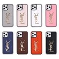 YSL leather phone case for iphone 13 pro max 12 pro max 11 pro max xs max xr