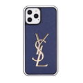 YSL leather phone case for iphone 13 pro max 12 pro max 11 pro max xs max xr