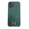 New hermes leather case with logo for iphone 13 pro max 12 pro max 11 pro xs max