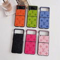 New hotting sale     eather case for samsung Z flip 2 Z flip 3 Z flod 1 Z flod 2 1