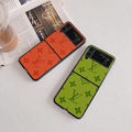 New hotting sale     eather case for samsung Z flip 2 Z flip 3 Z flod 1 Z flod 2 9