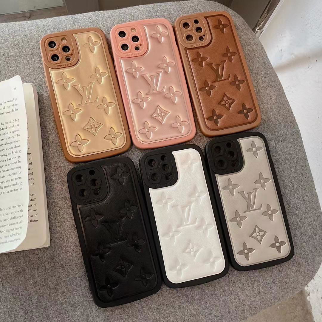 New     mbossed leather case for iphone 13 pro max 12 pro max 11 pro xs max