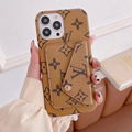New LV leather phone case have wallet for iphone series 