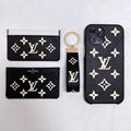 LV suit LV leather phone case Key chaint LV card bag 3 in 1 