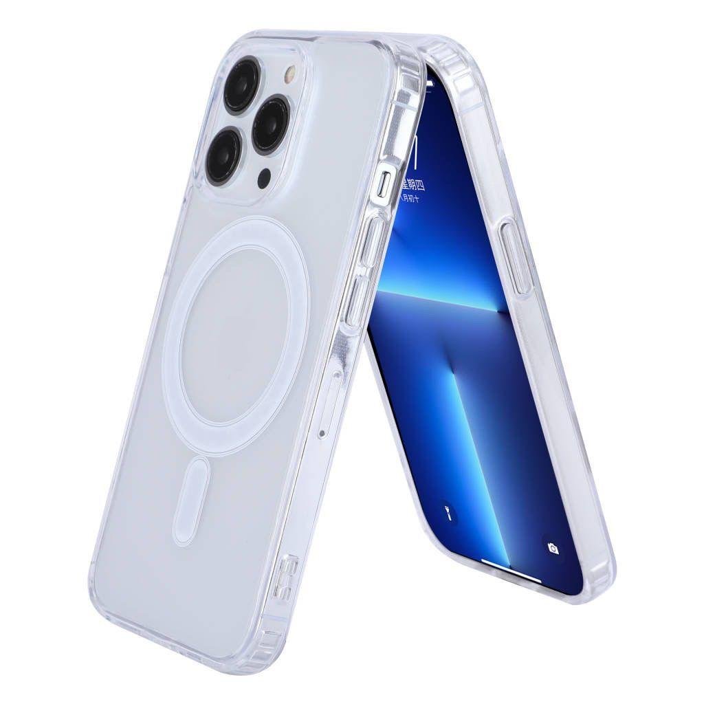Wholesale hot Magnetic clear cases for iphone 13 pro max/13 pro/12 pro max/12 