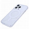 Wholesale hot Magnetic clear cases for iphone 13 pro max/13 pro/12 pro max/12 