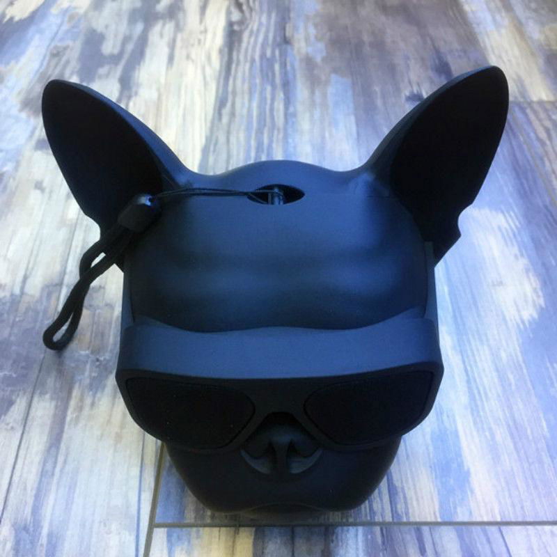 Fashion Mini Portable Aero Bull Dog Bulldog Bluetooth 4.1 Wireless Speaker Stere 3