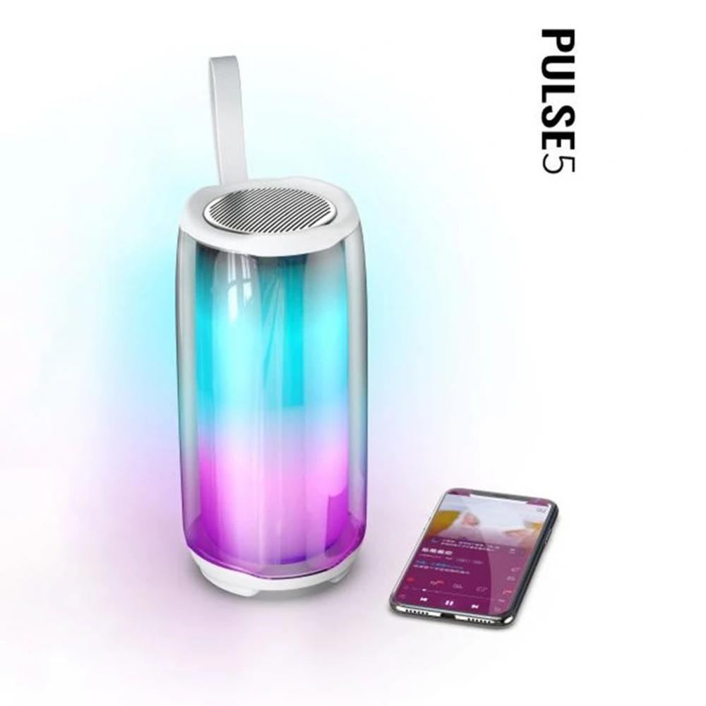 Pulse 5 with LOGO Bluetooth Speaker Portable Subwoofer Wireless Small Audio Mini 3