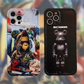 Violent bear phone case for iphone 13