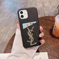 leather phone case with new logo and