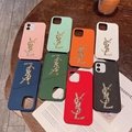 YSL leather phone case with new logo and card for iphone 14 pro max 13 pro max 