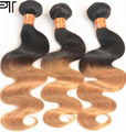 new 10A Ombre Brazilian Body Wave Human Hair Bundles Blonde Brazilian Wave hair