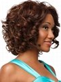 2024 new fashion Curly wigs Simulation Human Hair full wave wig good quality 