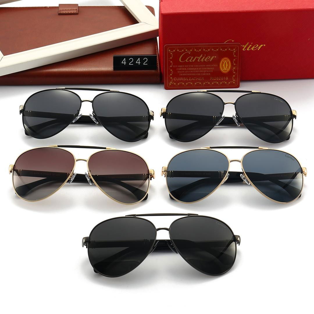 Wholesale 2024 Car tier 4242 sunglasses sun glass top quality sunglasses 