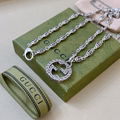 Wholesale  fashion GUCC  necklace bracelet G neck Chain Jewelly