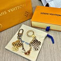 new LV Key chain Fashionable  metal bag decoration bag accessories