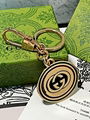 Hot new GUCC Key chain fashionable G metal key Chain decoration bag accessories