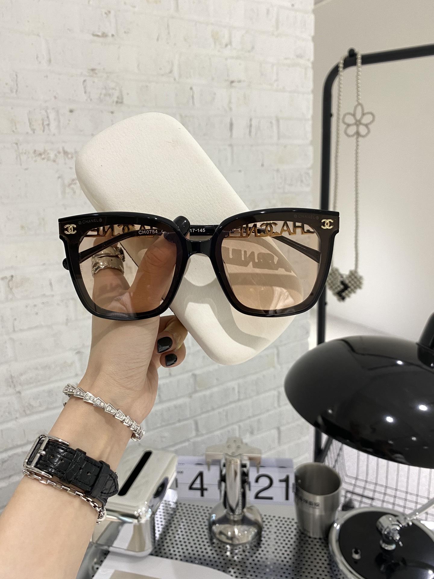 Wholesale new Top quality CC CH0754  Sunglasses Sun glasses fashion glasses 8
