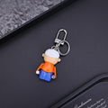 2024 new LV Gaston Gym Key Chain for bags leather key Chain bags accessories