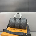 Wholesale  real leather handbags LV bags backpack Cross bags purse KEEPAL 25