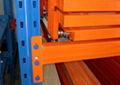 Push back pallet racking for warehouse storage 3