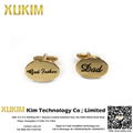 Xukim KCL087 Customized Longmire Mens Cufflinks 3