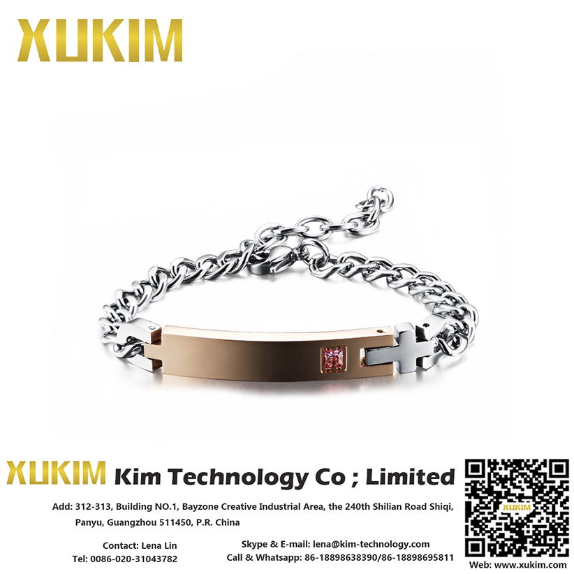 Xukim KN008 His Queen Her King Bracelets Rouges 4