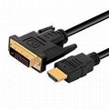 HDMI to DVI cable HDMI A Male to DVI-D Cable