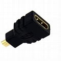 HDMI Adapter HDMI Type A Female to Micro HDMI Type D Male 1