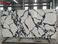  Luxury Artificial Calacatta White Quartz Stone  2