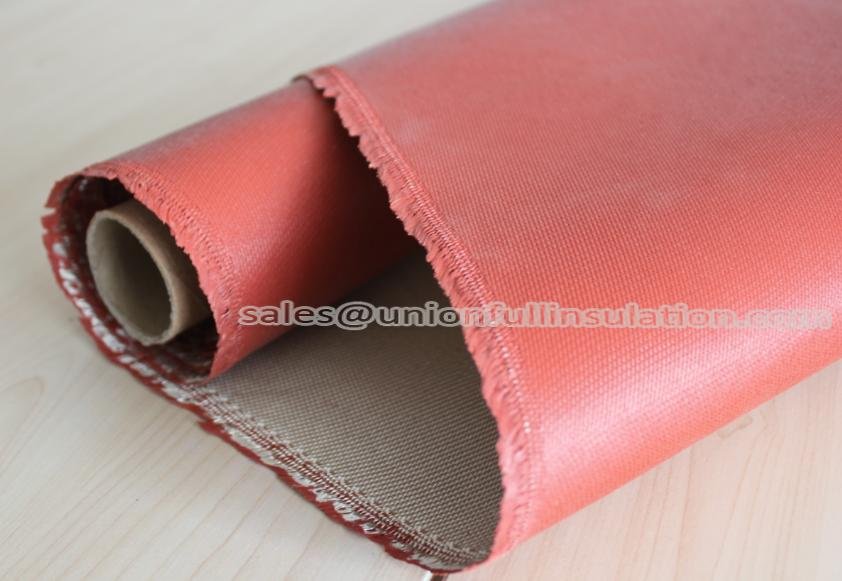 High Temperature Resistance 750g High  Silica Coated Fiberglass Fabrics Cloth
