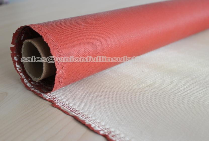 High Temperature Resistance 750g High  Silica Coated Fiberglass Fabrics Cloth 2