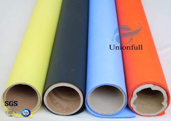 Corrosion Resistance Acrylic coated fiber glass fabric 2